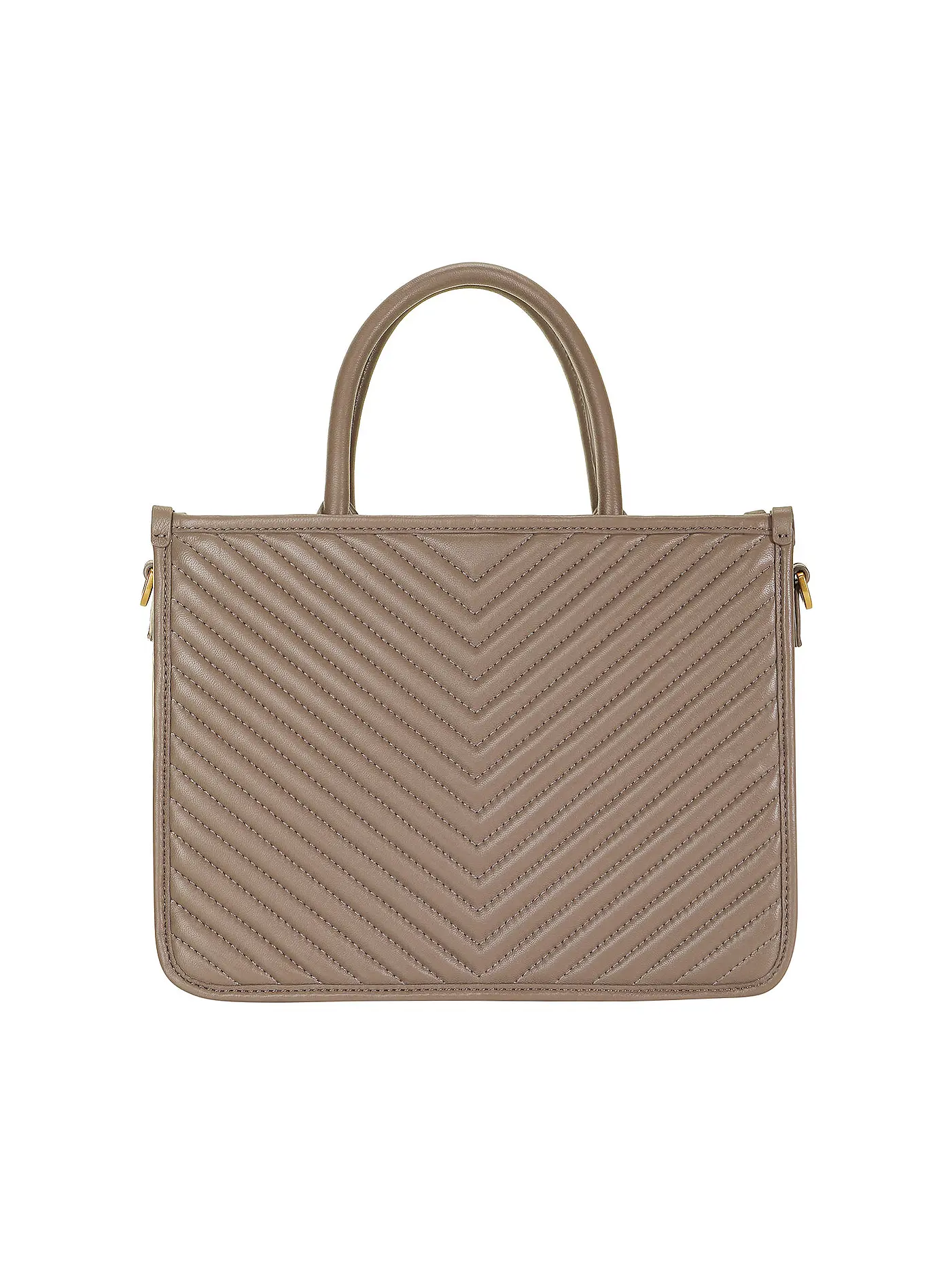 LES VISIONNAIRES | Ledertasche - Tot Bag LENA QUILTING | 